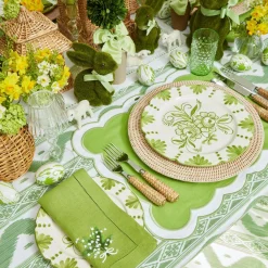 Glassware Sets<Mrs. Alice Emerald Hobnail Glasses & Jug Set