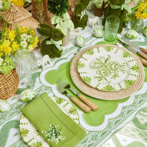 Glassware Sets<Mrs. Alice Emerald Hobnail Glasses & Jug Set