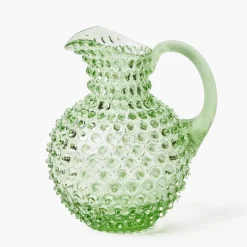 Jugs | For The Millenial<Mrs. Alice Emerald Hobnail Jug