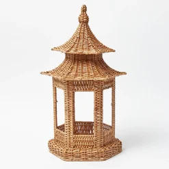 Year-round Decorations | Pagodas & Lanterns<Mrs. Alice Emi Rattan Pagoda Lantern