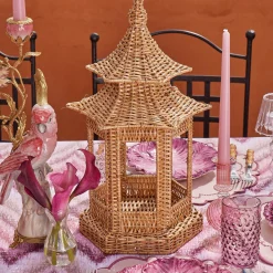 Year-round Decorations | Pagodas & Lanterns<Mrs. Alice Emi Rattan Pagoda Lantern