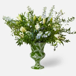 Vases | Vases & Planters<Mrs. Alice Emmeline Green Floral Urn