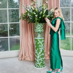 Vases | Vases & Planters<Mrs. Alice Emmeline Green Floral Urn