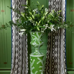 Vases | Vases & Planters<Mrs. Alice Emmeline Green Floral Urn