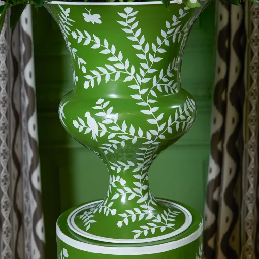 Vases | Vases & Planters<Mrs. Alice Emmeline Green Floral Urn