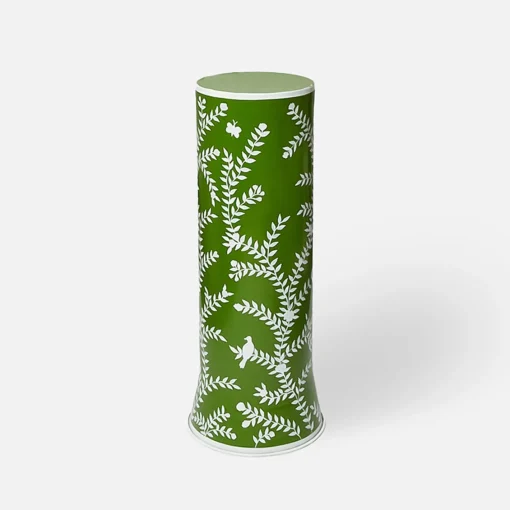 Vases | Vases & Planters<Mrs. Alice Emmeline Green Floral Urn & Pedestal