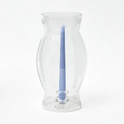 Summer Glassware | Summer Candleware<Mrs. Alice Engraved Glass Lantern