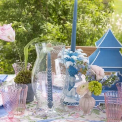 Summer Glassware | Summer Candleware<Mrs. Alice Engraved Glass Lantern