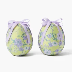 Spring Decorations<Mrs. Alice Fabric Easter Egg (Pair)