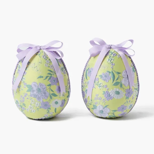 Spring Decorations<Mrs. Alice Fabric Easter Egg (Pair)