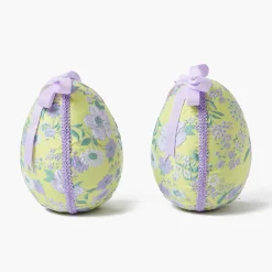 Spring Decorations<Mrs. Alice Fabric Easter Egg (Pair)