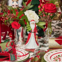 Christmas Decorations<Mrs. Alice Father Christmas (Pair)