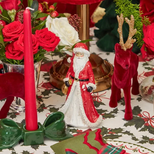 Christmas Decorations<Mrs. Alice Father Christmas (Pair)