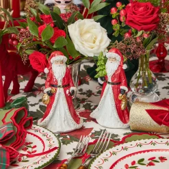 Christmas Decorations<Mrs. Alice Father Christmas (Pair)