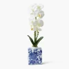Forever Blooms | Spring Decorations<Mrs. Alice Faux Orchid in Chinoiserie Vase