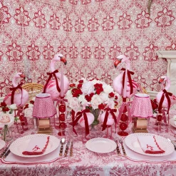 Glasses<Mrs. Alice Faye Flamingo Glasses (Set of 4)