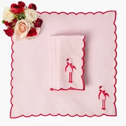 Napkins<Mrs. Alice Faye Pink Flamingo Napkins (Set of 4)
