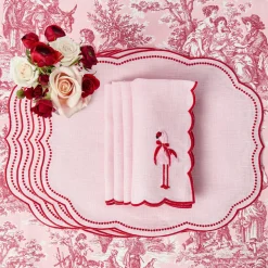 Napkins<Mrs. Alice Faye Pink Flamingo Napkins (Set of 4)