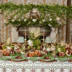 Autumn Decorations<Mrs. Alice Feather Wreath (Set of 4)