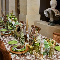 Autumn Decorations<Mrs. Alice Feather Wreath (Set of 4)