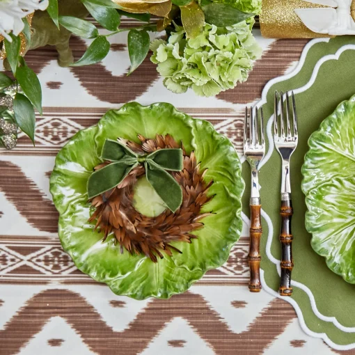 Autumn Decorations<Mrs. Alice Feather Wreath (Set of 4)