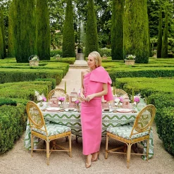 Table Linen Sets | Mrs. Alice Monogram<Mrs. Alice Fleur Pink Placemats & Napkins (Set of 4)