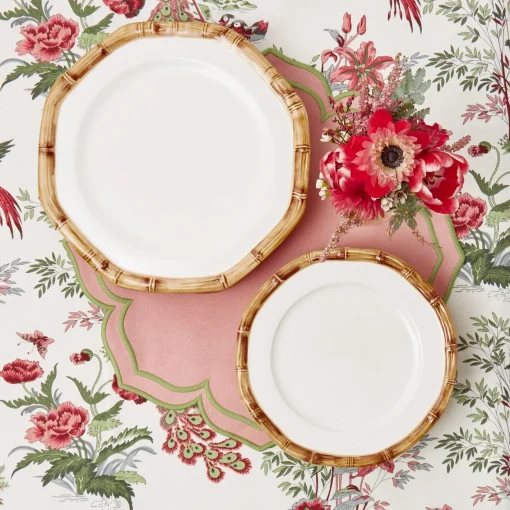 Placemats | For Her<Mrs. Alice Fleur Pink Placemats (Set of 4)