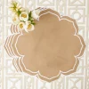 Summer Table Linen | Placemats<Mrs. Alice Fleur Sand Placemats (Set of 4)