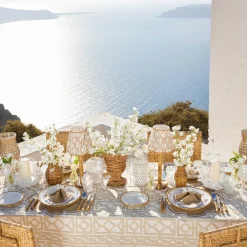 Summer Table Linen | Placemats<Mrs. Alice Fleur Sand Placemats (Set of 4)