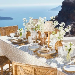 Summer Table Linen | Placemats<Mrs. Alice Fleur Sand Placemats (Set of 4)