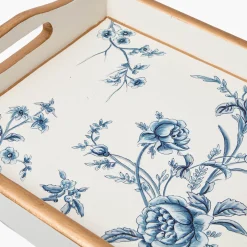 Trays<Mrs. Alice Floral Folding Tray
