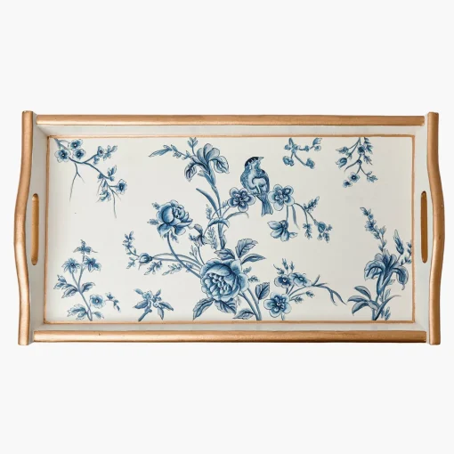 Trays<Mrs. Alice Floral Folding Tray