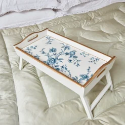 Trays<Mrs. Alice Floral Folding Tray