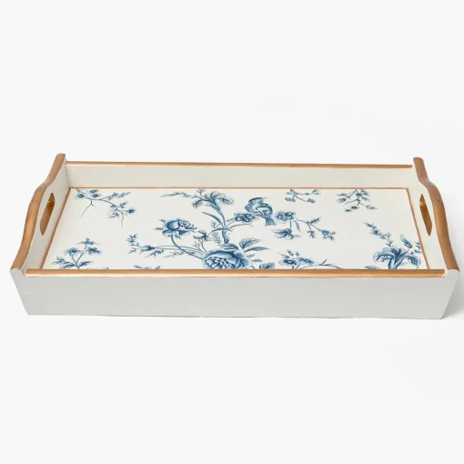 Trays<Mrs. Alice Floral Folding Tray
