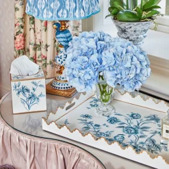 For Her | For The Homemaker<Mrs. Alice Floral Tole Tissue Box