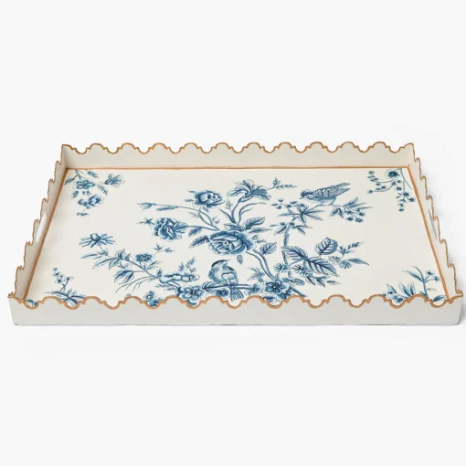 Trays<Mrs. Alice Floral Tole Tray