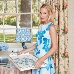 Trays<Mrs. Alice Floral Tole Tray