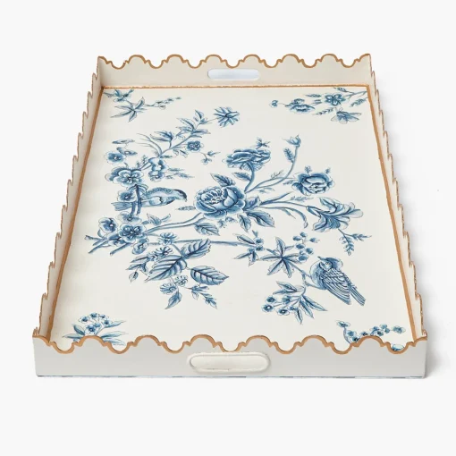 Trays<Mrs. Alice Floral Tole Tray