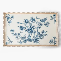 Trays<Mrs. Alice Floral Tole Tray