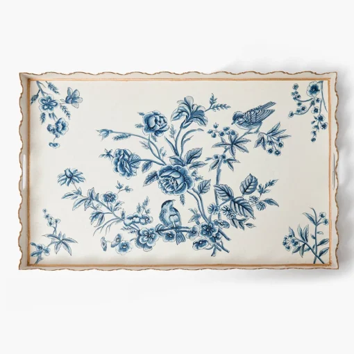 Trays<Mrs. Alice Floral Tole Tray