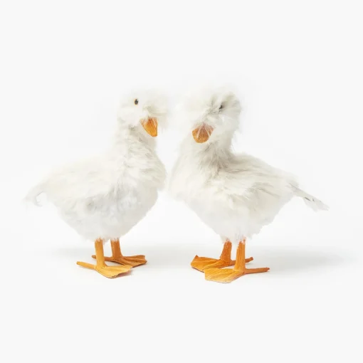 Spring Decorations<Mrs. Alice Fluffy Geese (Pair)