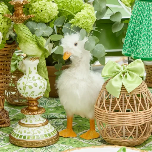 Spring Decorations<Mrs. Alice Fluffy Geese (Pair)