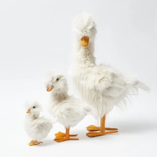 Spring Decorations<Mrs. Alice Fluffy Geese (Pair)