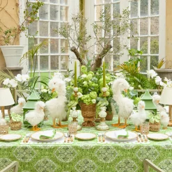Spring Decorations<Mrs. Alice Fluffy Geese (Pair)