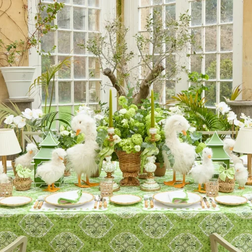 Spring Decorations<Mrs. Alice Fluffy Geese (Pair)