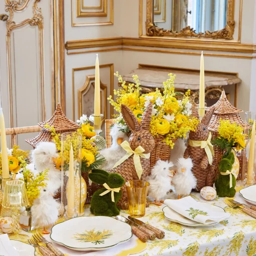 Spring Decorations<Mrs. Alice Fluffy Geese (Pair)