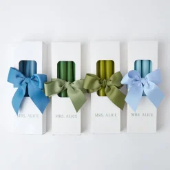 Candles<Mrs. Alice Forest Green Candles (Set of 8)