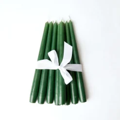 Candles<Mrs. Alice Forest Green Candles (Set of 8)