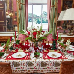 Christmas Decorations<Mrs. Alice Forest Green Flocked Fir Tree (Pair)