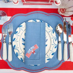 Napkins | For The Hostess<Mrs. Alice Fourth of July Napkins (Set of 4)